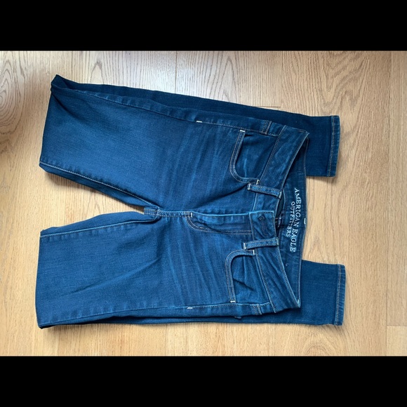 AEO dark blue jegging - Picture 3 of 4